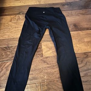 Lightly worn black Lululemon leggings